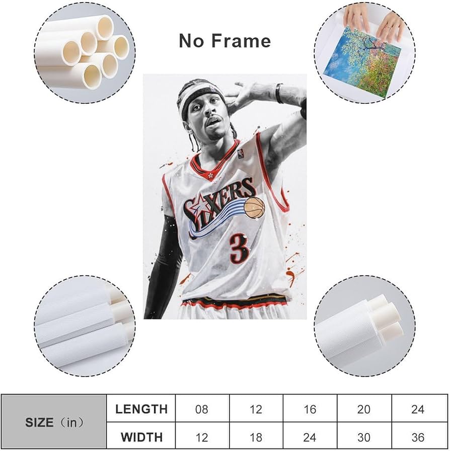 Amazon.co.jp: Allen Iverson アレン・アイバーソン バスケットボール